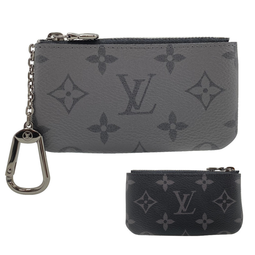 Louis Vuitton Monogram Eclipse Coin Case Key Case… - image 1